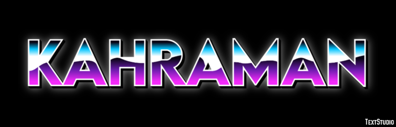 Kahraman Texteffekt