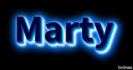 Marty Text Effect