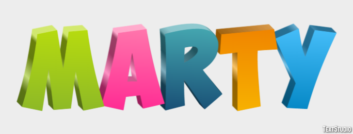 Marty Text Effect