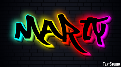 Marty Text effect