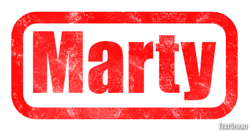 Marty Text Effect