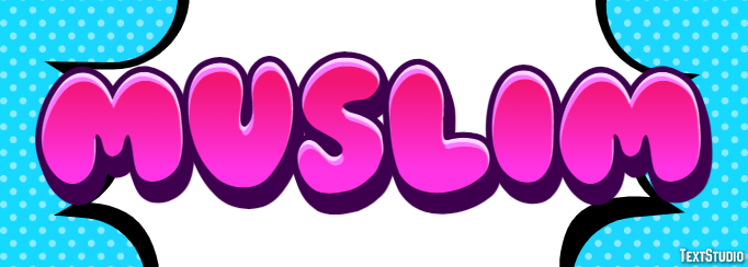 Muslim Text effect