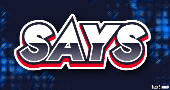 Says Text Effect