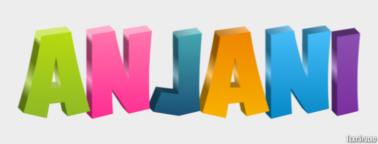 Anjani Text Effect