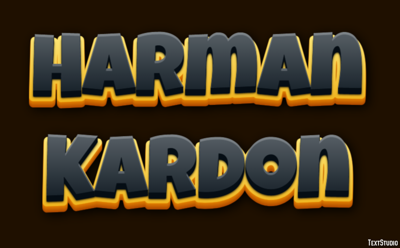 Harman Kardon Effet de texte