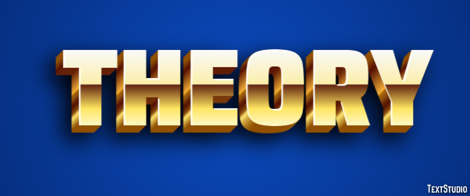 Theory Efekt tekstowy