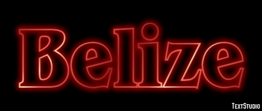 Belize Tekst Effect