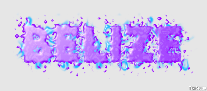 Belize Efecto de Texto