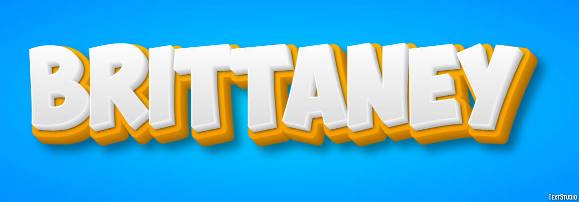 Brittaney Text effect