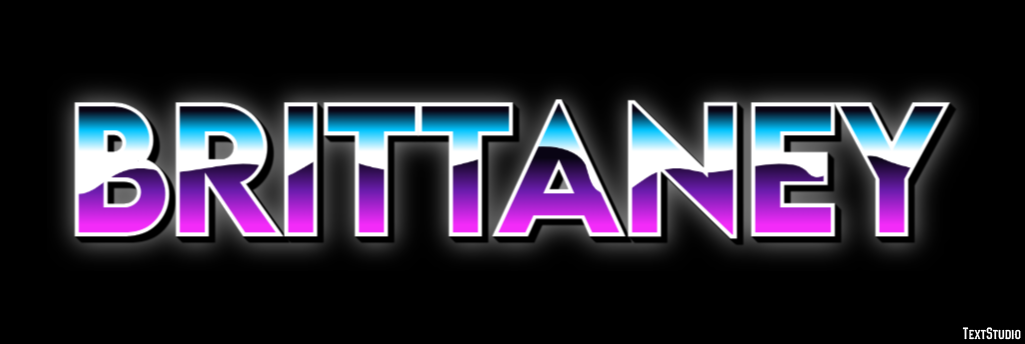 Brittaney Text effect