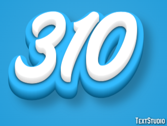 310 Text Effect