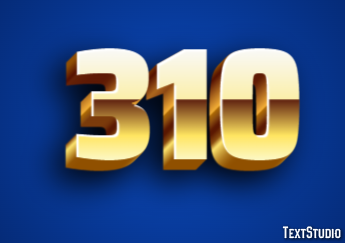 310 Text Effect
