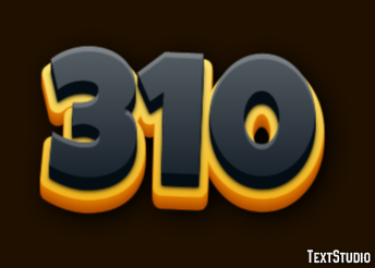 310 Text Effect