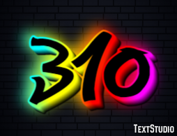 310 Text Effect