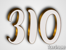 310 Text Effect