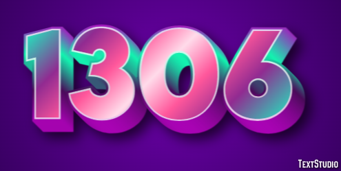 1306 Text Effect