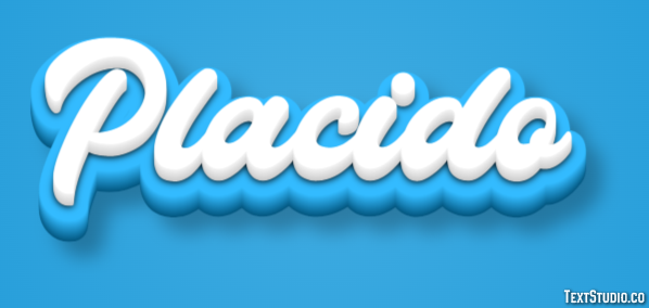 Placido Effetto testo