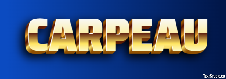 Carpeau Efecto de Texto