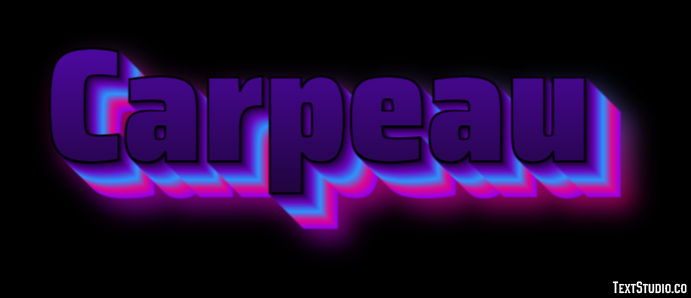 Carpeau Efecto de Texto
