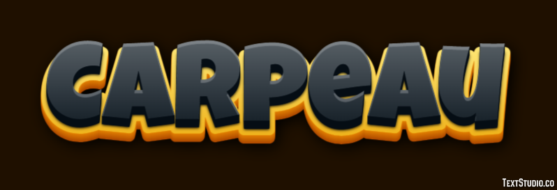 Carpeau Efecto de Texto