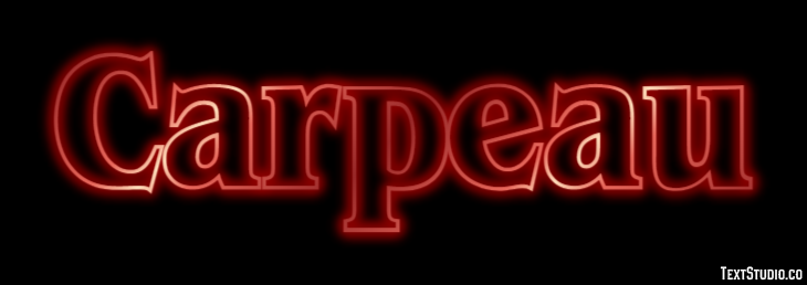 Carpeau Efecto de Texto