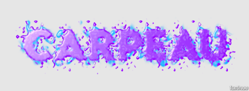 Carpeau Efecto de Texto