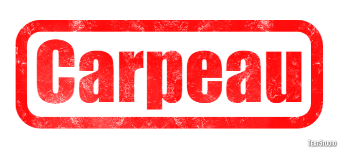Carpeau Efecto de Texto