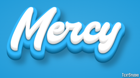 Mercy Text Effect