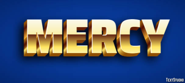 Mercy Text Effect