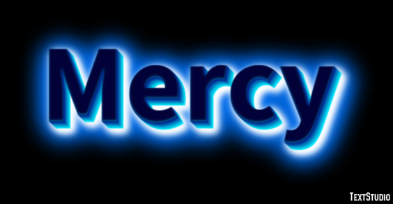 Mercy Text Effect
