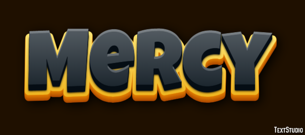 Mercy Text Effect