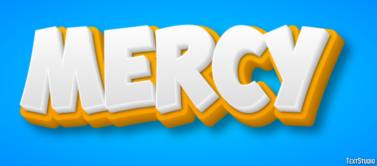 Mercy Texteffekt