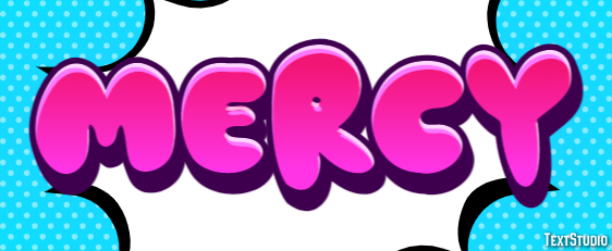 Mercy Text Effect