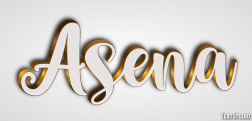 Asena Text effect