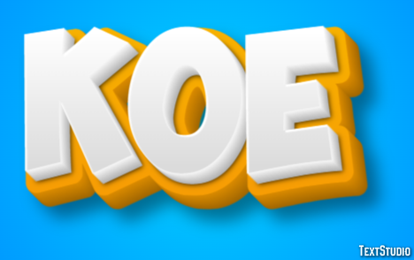 Koe テキスト効果