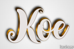 Koe テキスト効果
