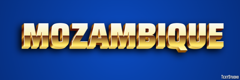 Mozambique Эффект текста