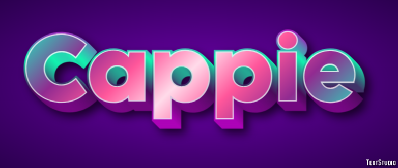 Cappie Efekt tekstowy