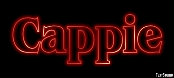 Cappie Texteffekt