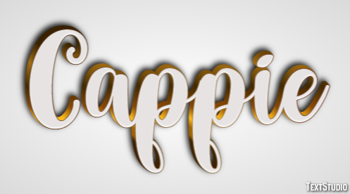Cappie Efekt tekstowy