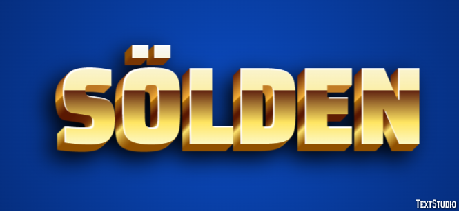 Sölden Efekt tekstowy