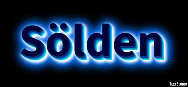 Sölden Эффект текста