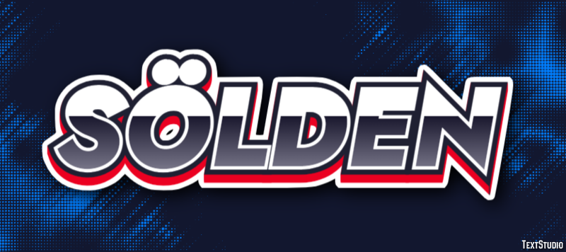 Sölden Efeito de texto