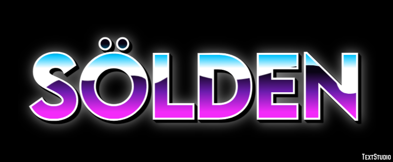 Sölden Efeito de texto
