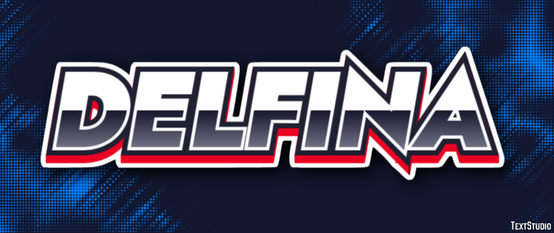 Delfina テキスト効果