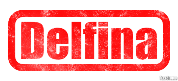 Delfina テキスト効果