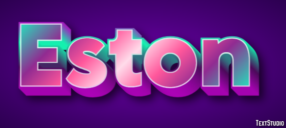 Eston Text Effect