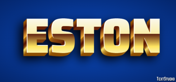 Eston Text Effect