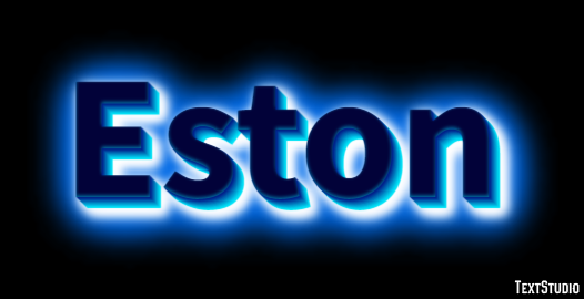 Eston Text effect