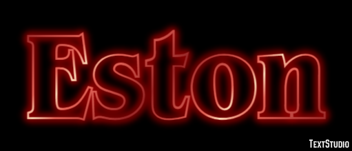 Eston Text effect
